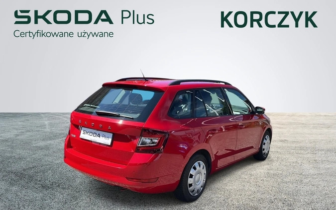 Skoda Fabia cena 61900 przebieg: 50321, rok produkcji 2021 z Imielin małe 191